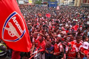 Arsenal has become the club of the Irish diaspora