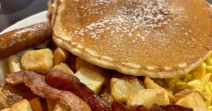 What makes Stacked Pancake & Breakfast House a must-try spot in Peterborough?