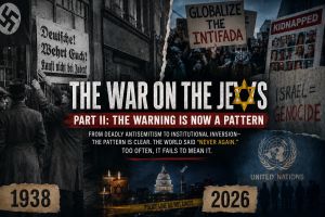 War on the Jews, Part II: The Warning is Now a Pattern