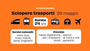 Tutto quello che c’è da sapere sullo sciopero del 29 maggio