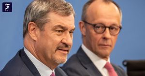 Söder sitzt auf einem Vulkan