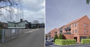Plans to level derelict school site for 127 new homes approved