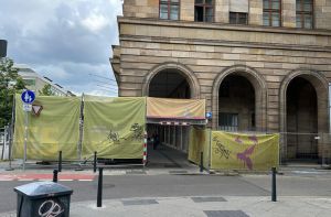 Gerüst am Mannheimer Rathaus: Mehr als peinlich