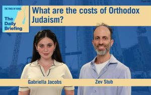 Daily Briefing May 29 – What are the costs of Orthodox Judaism in the Diaspora?