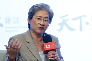 In China blijft AMD-topvrouw Lisa Su ingetogen, Nvidia’s Huang pakt uit