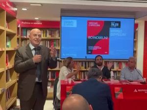 Blitz di Rizzo alla presentazione del libro di Cappellini con Mentana