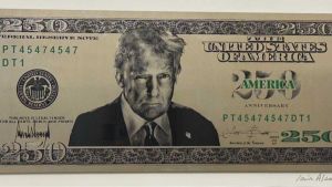 Trump vuole il suo ritratto su una nuova banconota da 250 dollari
