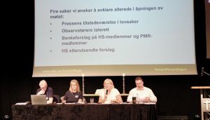 En skikkelig kranglete start på generalforsamlingen