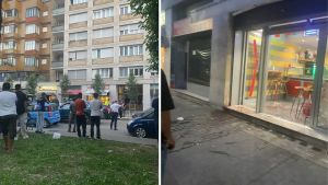 Entra di corsa in una pizzeria al taglio di Udine dove viene raggiunto da altre persone: la lite finisce a bottigliate, due feriti