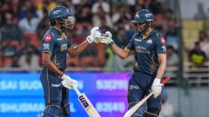 Shubman Gill smashes century as GT thrash RR by 7 wickets to set up IPL 2026 final vs RCB