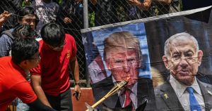 Donald Trump virker ikke mindre sulten på krig etter krigs­nederlaget