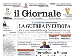La guerra in Europa, terrorismo a Milano, Telemeloni non esiste