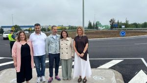 La nueva rotonda de acceso a Parque Principado ya está en funcionamiento: 