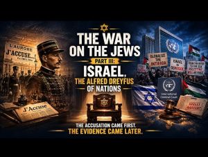 War on the Jews, Part III: Israel, The Alfred Dreyfus of Nations