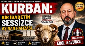 BİR KURBAN, KURBANLIK, ETTEN DAHA FAZLASINI TAŞIR