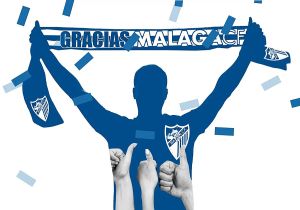 Muchas gracias al Málaga C.F.