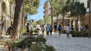 ‘Salotto’ pronto: apre il nuovo viale Ceccarini. La sindaca: 