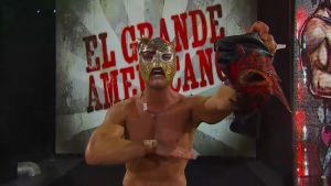 ¿Es Chad Gable? El Grande Americano vence y desenmascara al Grande Americano OG