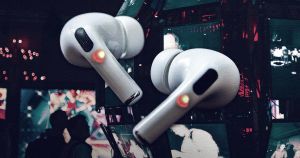 Someone could be watching you through their headphones and you would never know