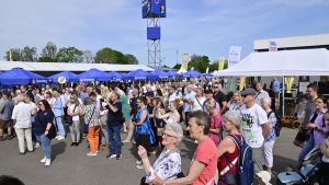 Mit Fanfaren und viel Vorfreude: Die Südwest Messe ist gestartet