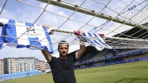 El capitán del Avilés recuerda el ascenso blanquiazul con LA NUEVA ESPAÑA: 