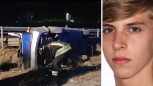 Minorenni sull’auto scappano a posto di blocco e si schiantano: muore il 16enne Andrea Procaccino