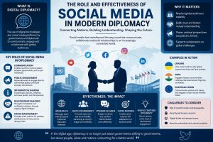 The Role and Effectiveness of Social Media in Modern Diplomacy