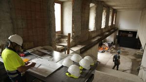 El avance de las obras en Tabacalera: 