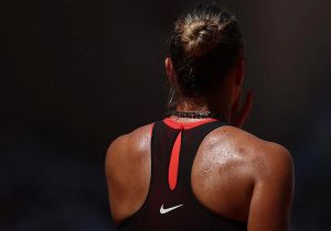 El pescuezo de Sabalenka