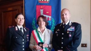 Il maresciallo Illuzzi saluta. A Pontremoli per sette anni