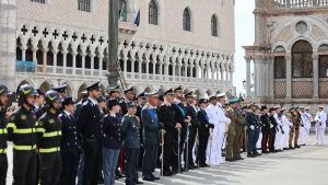 Venezia festeggia il 2 giugno in Piazza San Marco