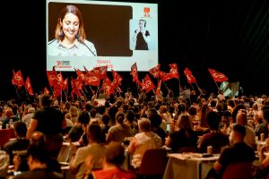 Au 54e congrès de la CGT, l’offensive de Sophie Binet contre l’extrême droite et pour la retraite à 60 ans