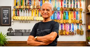 Meet the 96-YO Bengaluru Marathoner Who Picked up Running at 91 & Hasn’t Stopped Since