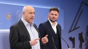 El pulso de Rufián por la lista electoral dispara la tensión de ERC en el Congreso