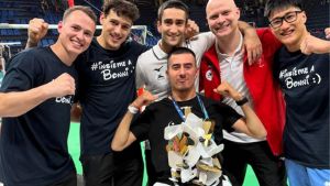 Lorenzo Bonicelli torna a trovare gli amici della Ghislanzoni: il ginnasta accolto da una grande festa, “sento il vostro amore...”