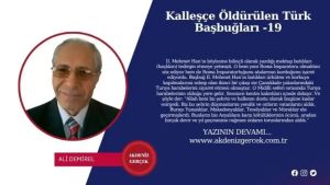 Kalleşçe Öldürülen Türk Başbuğları -19