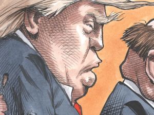 Bruce MacKinnon: Trump learns the difference between a bark and a bite