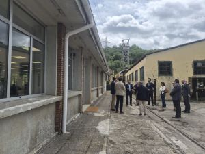 Un proyecto de economía social y circular dará un nuevo uso al pozo Candín de Hunosa, del que se dejó de extraer carbón hace 14 años