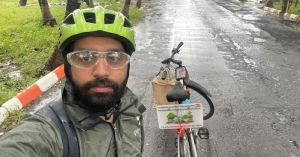One Man's 18000 Km Ride Across India Convinced 250 UP Officials to Cycle to Work