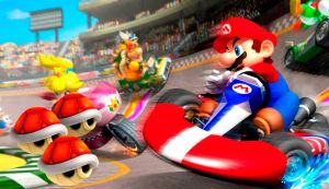 La izquierda y ‘Mario Kart’