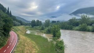Pauroso nubifragio nella notte sull’Appennino, fiumi oltre i livelli di guardia