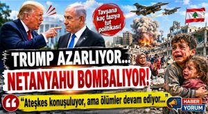 Trump Ateşkes Dedi, İsrail Lübnan’ı Vurmaya Devam Etti