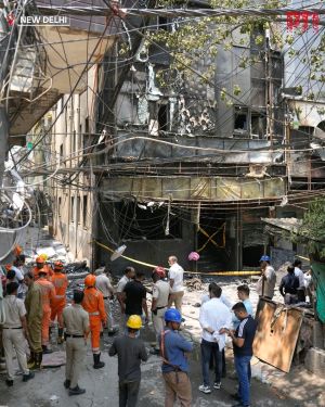 Delhi Hotel Fire Kills 21, PM Modi, Omar Abdullah Express Grief