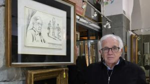 Il disegno di de Chirico dedicato a Nereo Rocco è stato acquistato da Oscar Damiani
