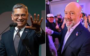Becerra, Hilton lead Calif. governor's race with nearly half of votes remaining