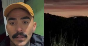 A mudança de discurso de influenciador digital que afirma ter visto OVNI