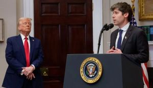 OpenAI CEO heads to DC for talks with Trump officials.