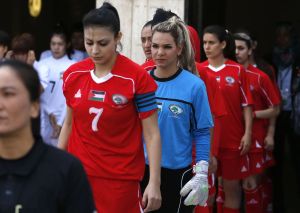 Detention extended for Palestinian women’s soccer player arrested for ‘throwing objects’