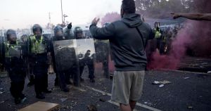 Farage whistles and the dogs run to riot … and desecrate the memory of Henry Nowak