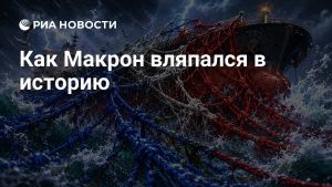 Как Макрон вляпался в историю